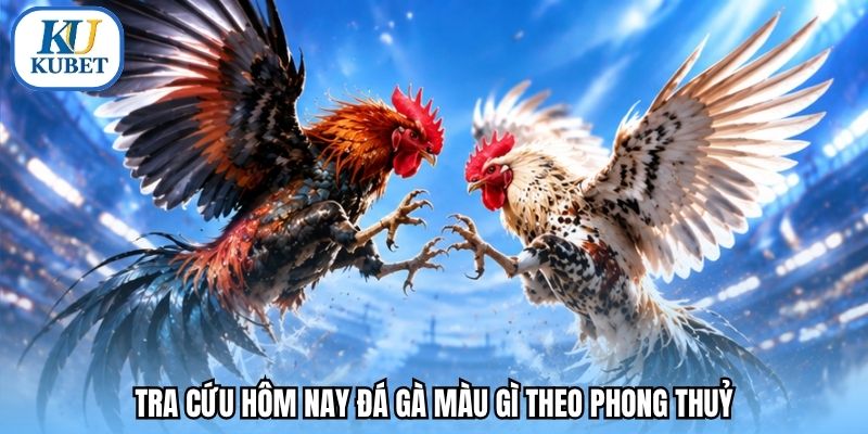 Tra cứu hôm nay đá gà màu gì theo phong thuỷ